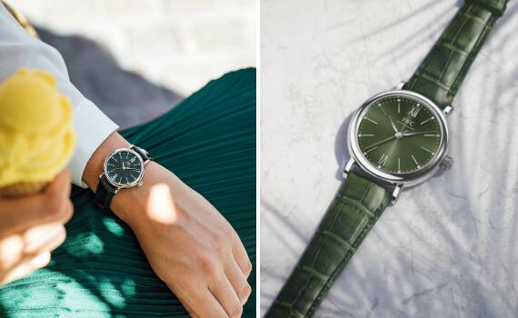 The 34 mm IWC Portofino is a best choice for women.